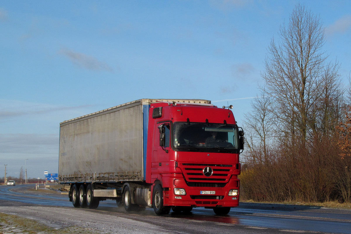 Литва, № FDU 856 — Mercedes-Benz Actros ('2003)