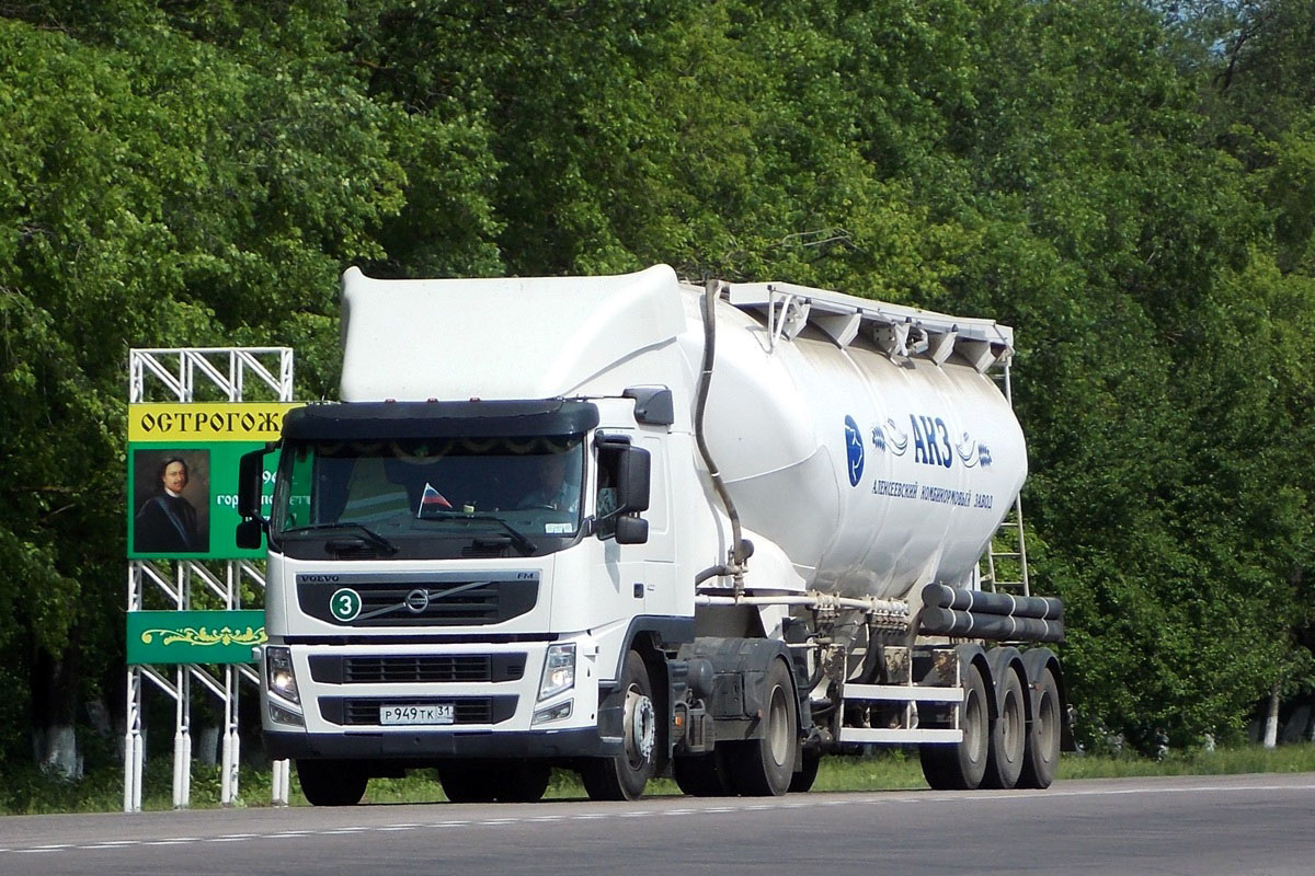 Белгородская область, № Р 949 ТК 31 — Volvo ('2010) FM.400 [X9P]