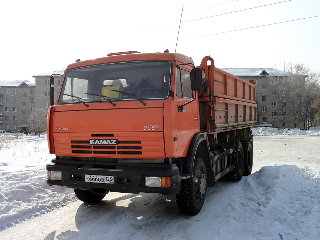 Приморский край, № К 666 ОВ 125 — КамАЗ-65115-15 [65115R]