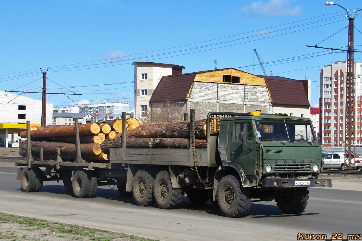 Алтайский край, № К 682 УС 22 — КамАЗ-43101