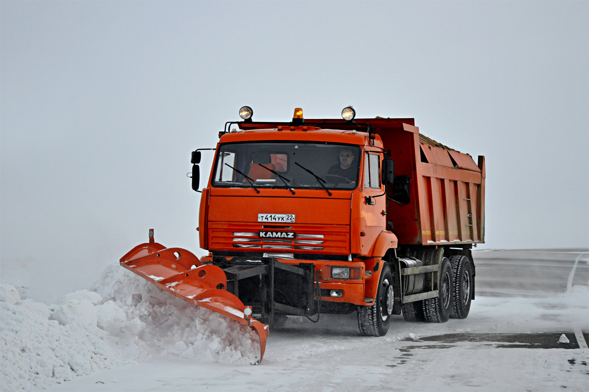 Алтайский край, № Т 414 УК 22 — КамАЗ-6520-06 [65200F]