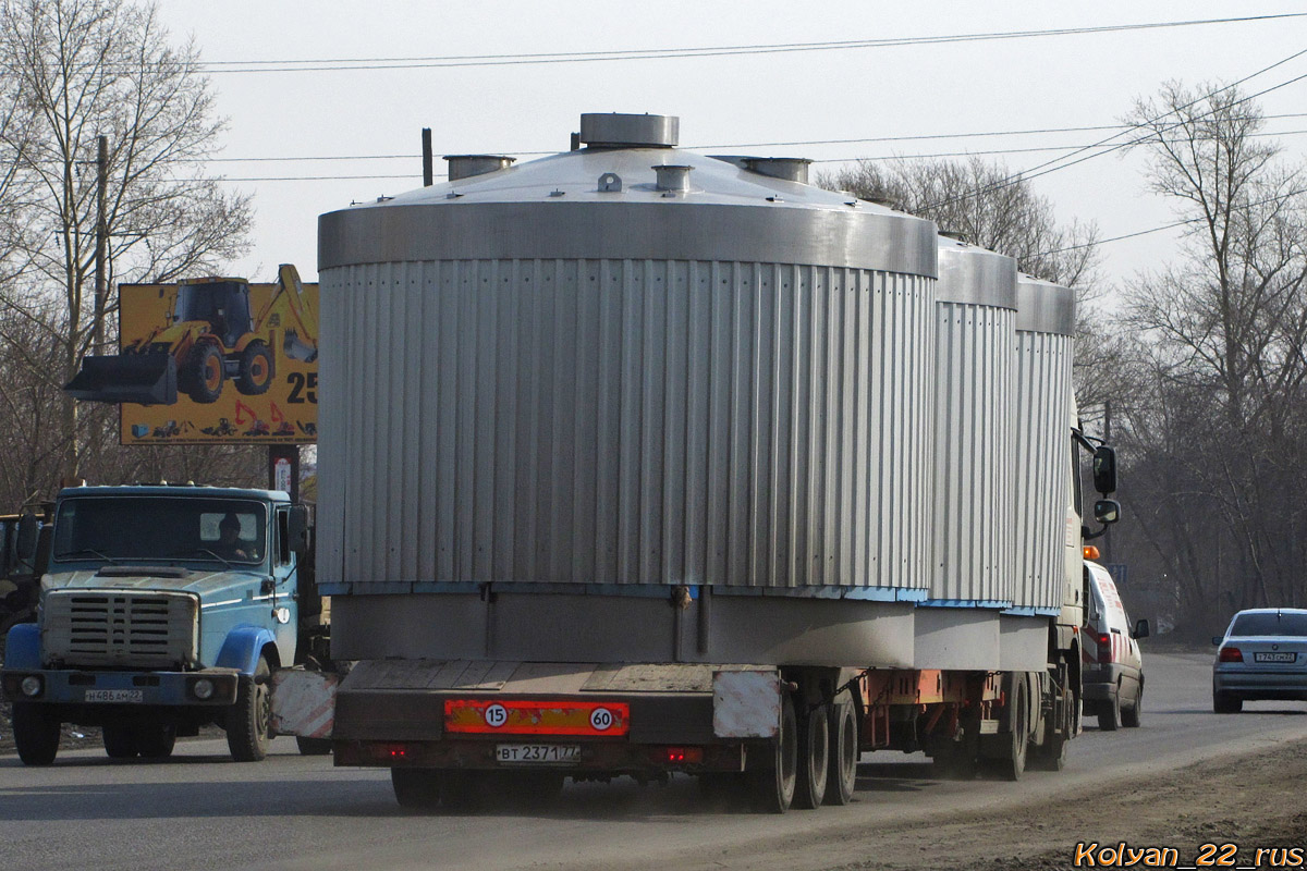 Москва, № В 927 РА 197 — DAF XF105 FT