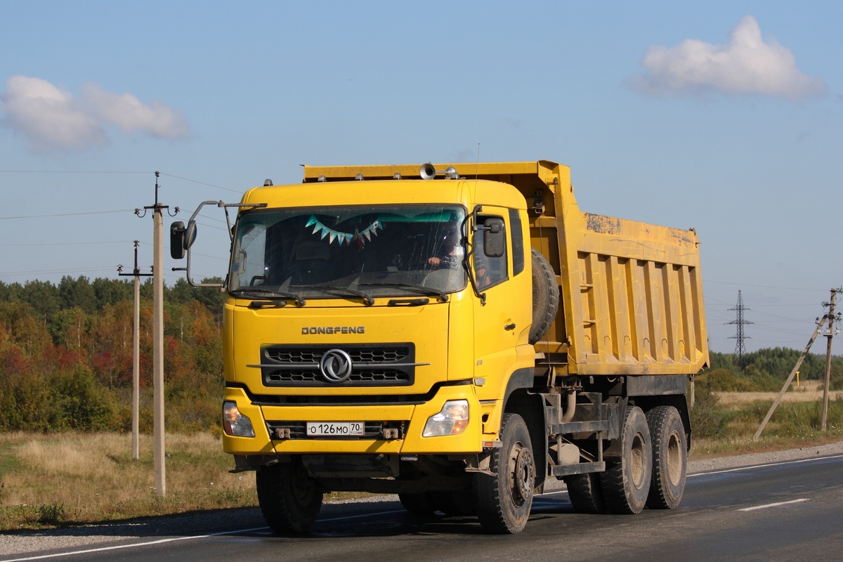 Томская область, № О 126 МО 70 — Dongfeng KC DFL3251A1