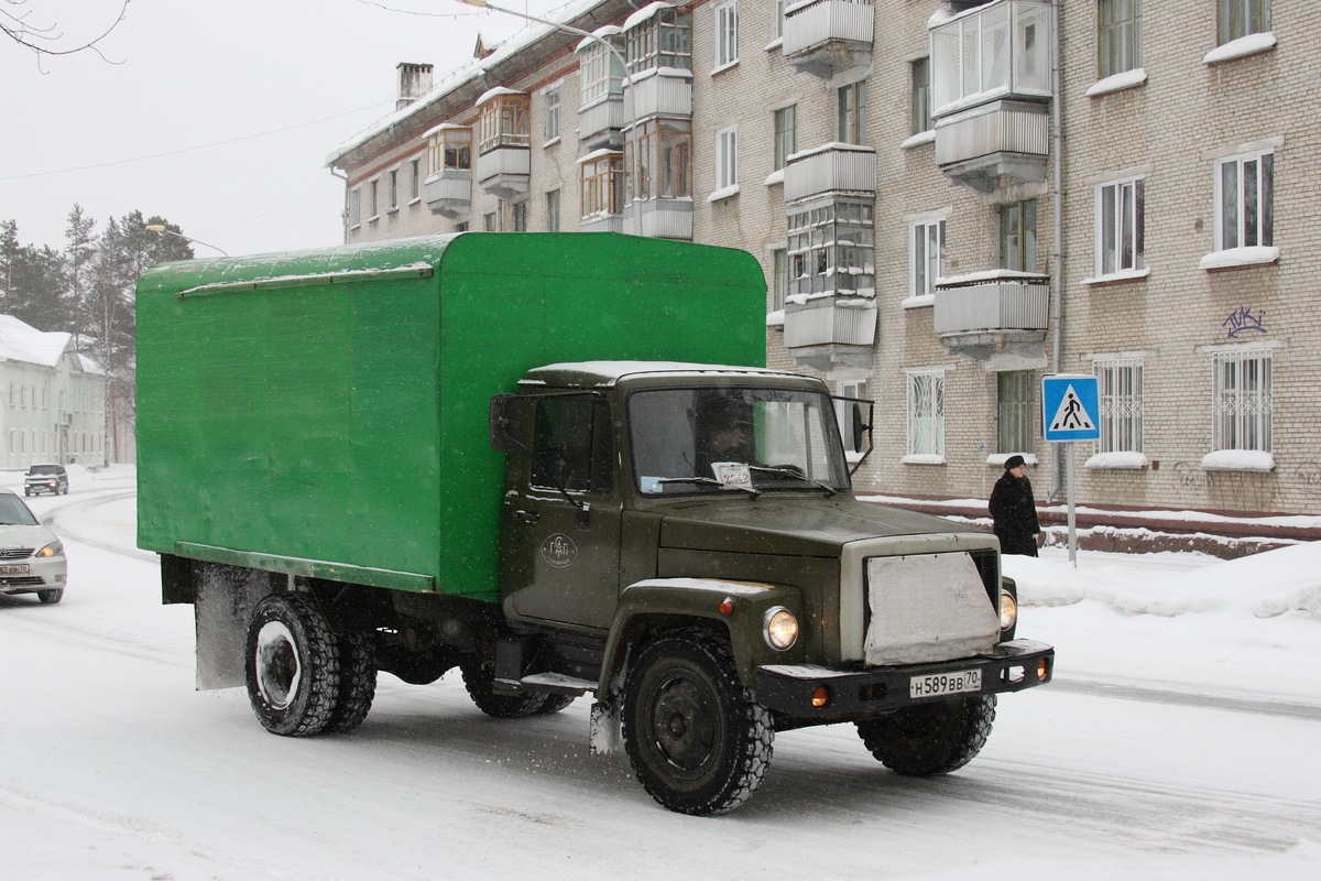 Томская область, № Н 589 ВВ 70 — ГАЗ-3307