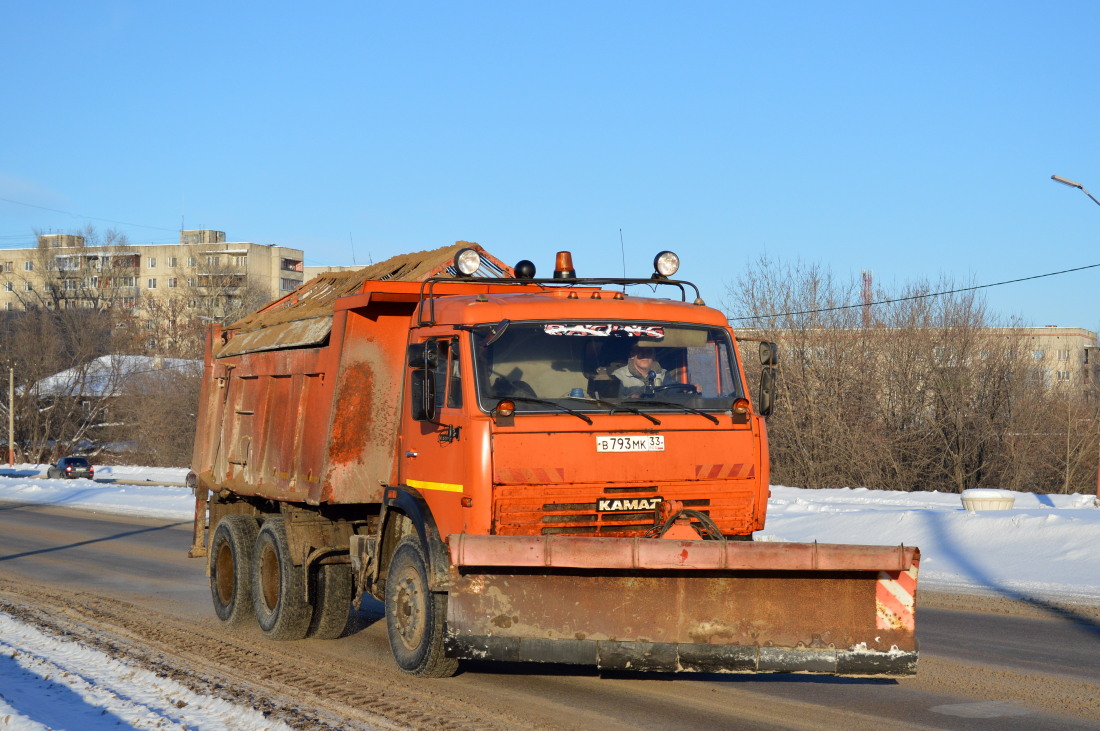 Владимирская область, № В 793 МК 33 — КамАЗ-65115-62