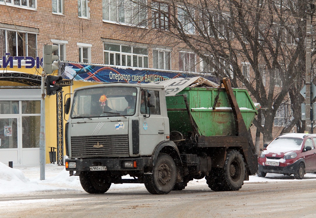 Владимирская область, № А 993 КО 33 — МАЗ-555102