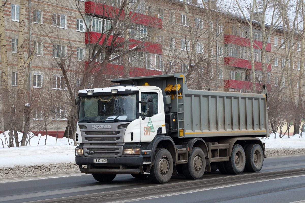 Томская область, № Е 597 МВ 70 — Scania ('2011) P380