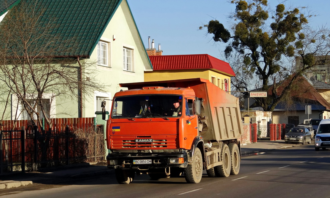 Львовская область, № ВС 0854 СМ — КамАЗ-65115 (общая модель)