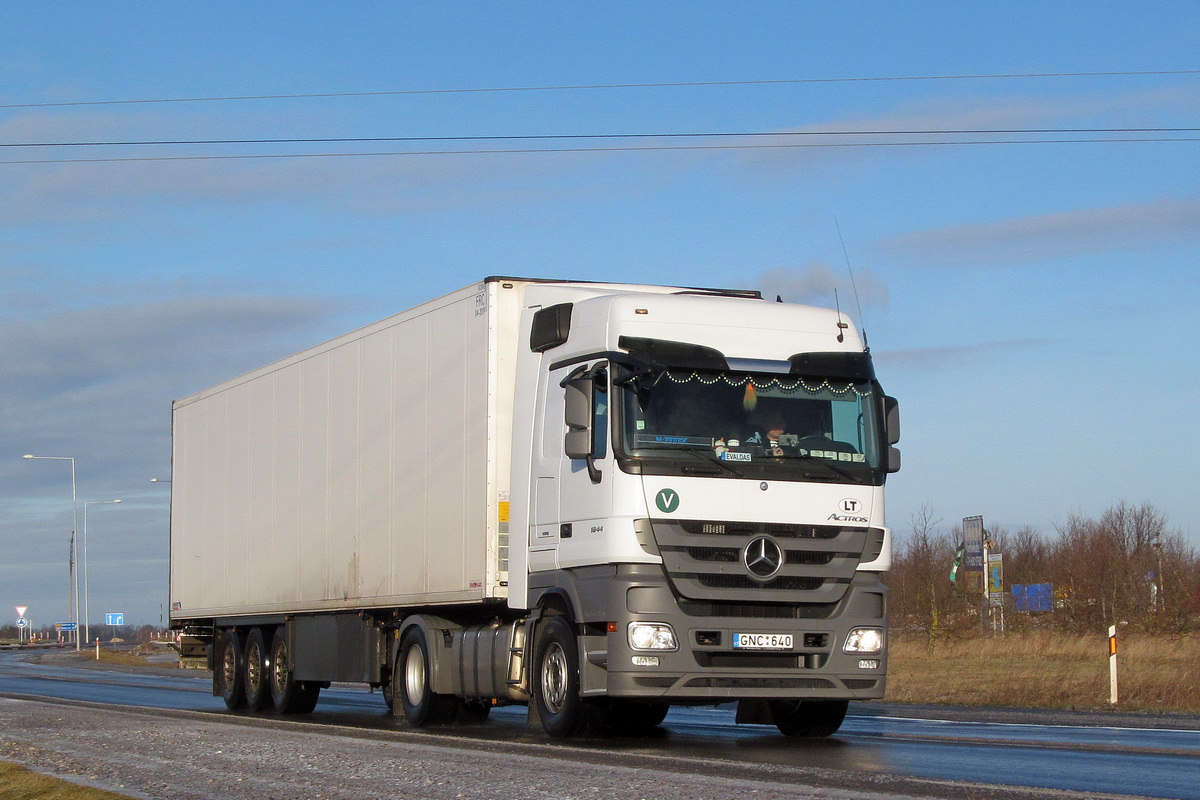 Литва, № GNC 640 — Mercedes-Benz Actros ('2009) 1844