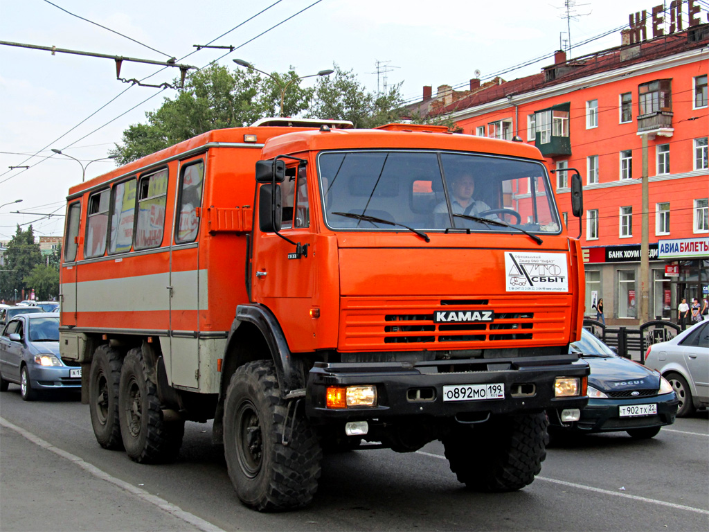 Москва, № О 892 МО 199 — КамАЗ-43114-15 [43114R]