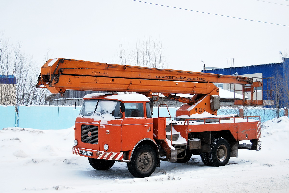 Ханты-Мансийский автоном.округ, № С 862 ЕУ 86 — Škoda 706 MTS 24R