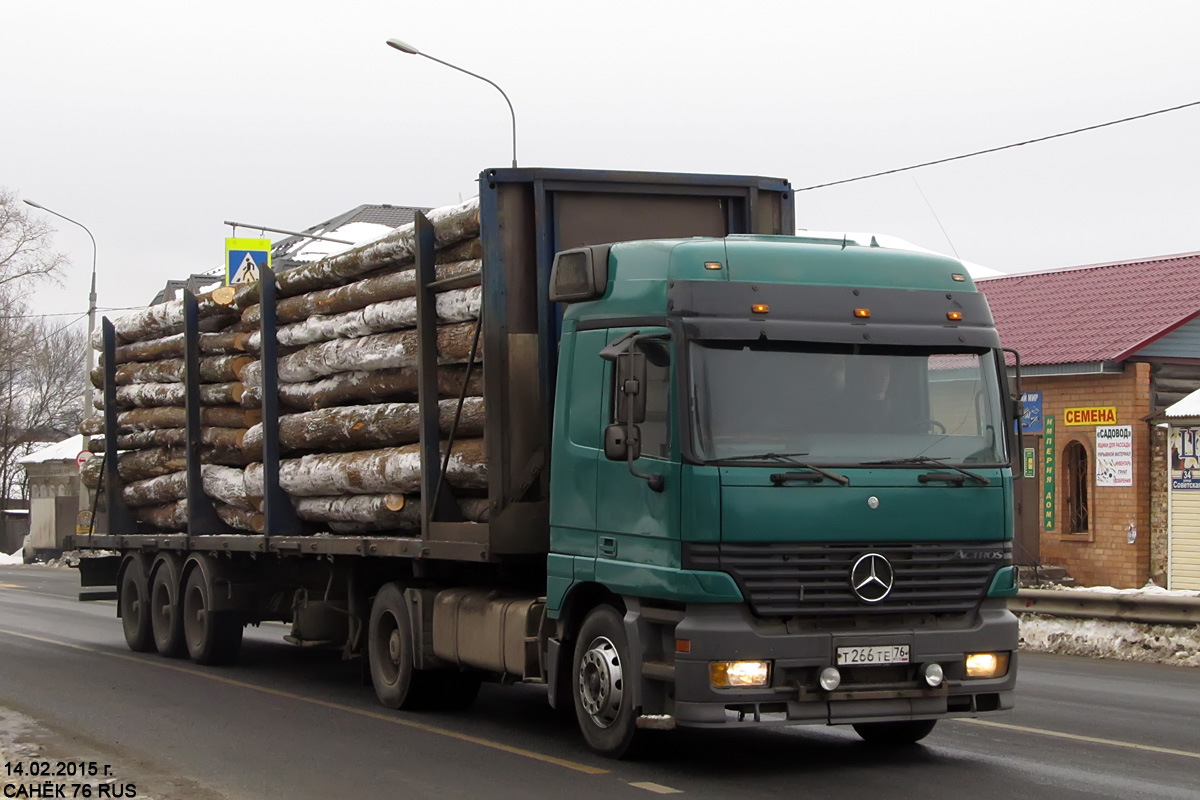 Ярославская область, № Т 266 ТЕ 76 — Mercedes-Benz Actros ('1997) 1835