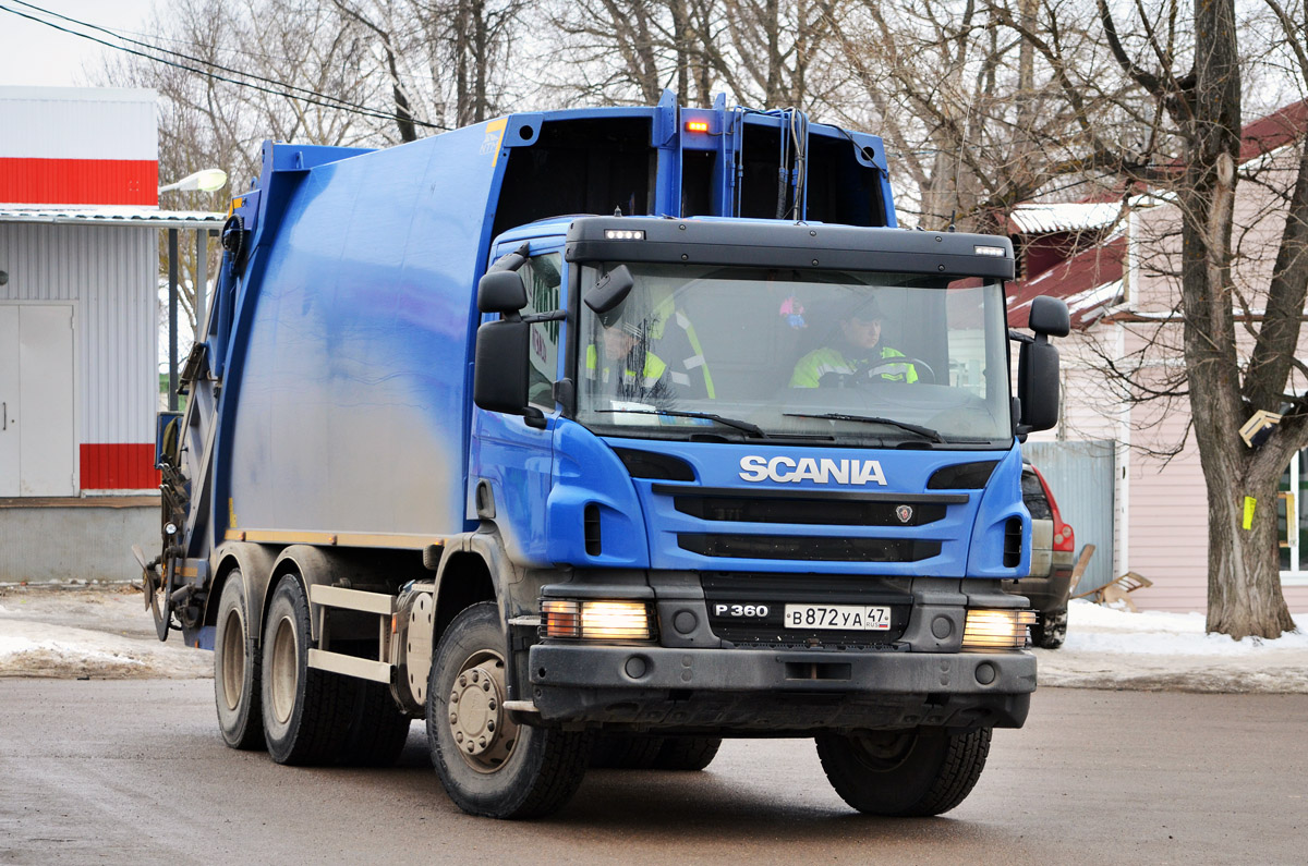 Ленинградская область, № В 872 УА 47 — Scania ('2011) P360