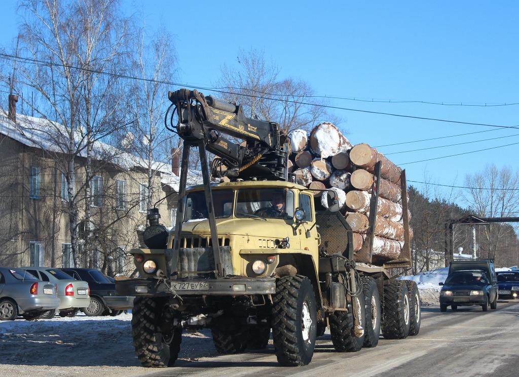 Рязанская область, № К 727 ЕУ 62 — Урал-5557