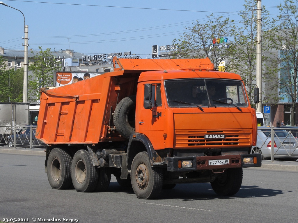 Санкт-Петербург, № Р 727 ОХ 98 — КамАЗ-65115 (общая модель)