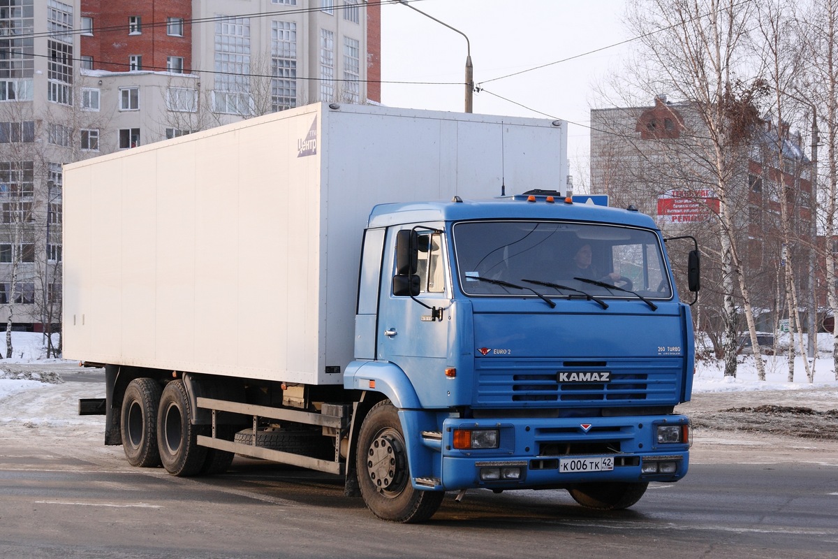 Кемеровская область, № К 006 ТК 42 — КамАЗ-65117 [651170]
