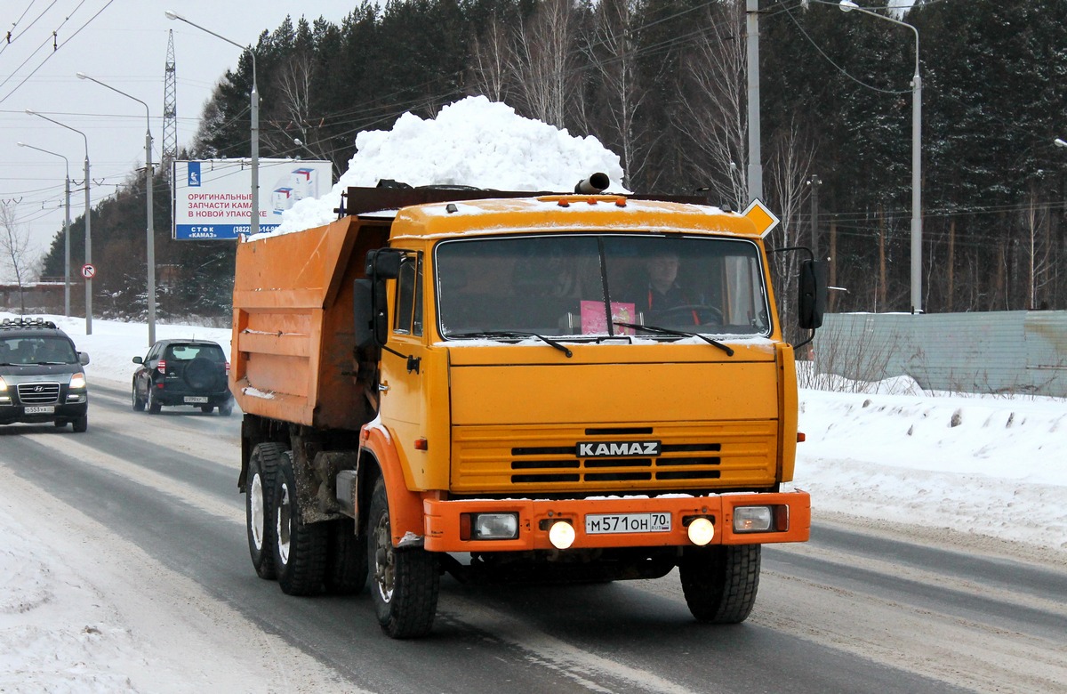 Томская область, № М 571 ОН 70 — КамАЗ-5511