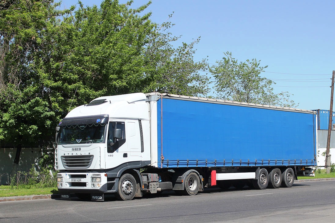 Костанайская область, № P 989 NOM — IVECO Stralis ('2002) 430