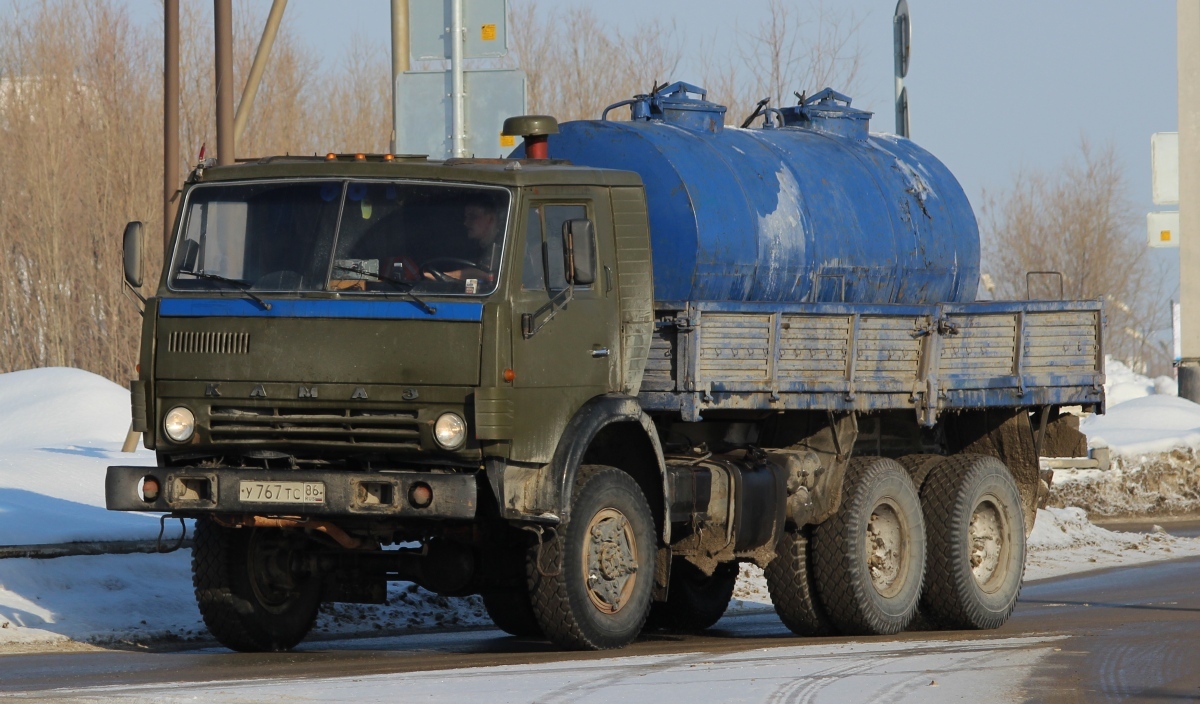 Ханты-Мансийский автоном.округ, № У 767 ТС 86 — КамАЗ-43101