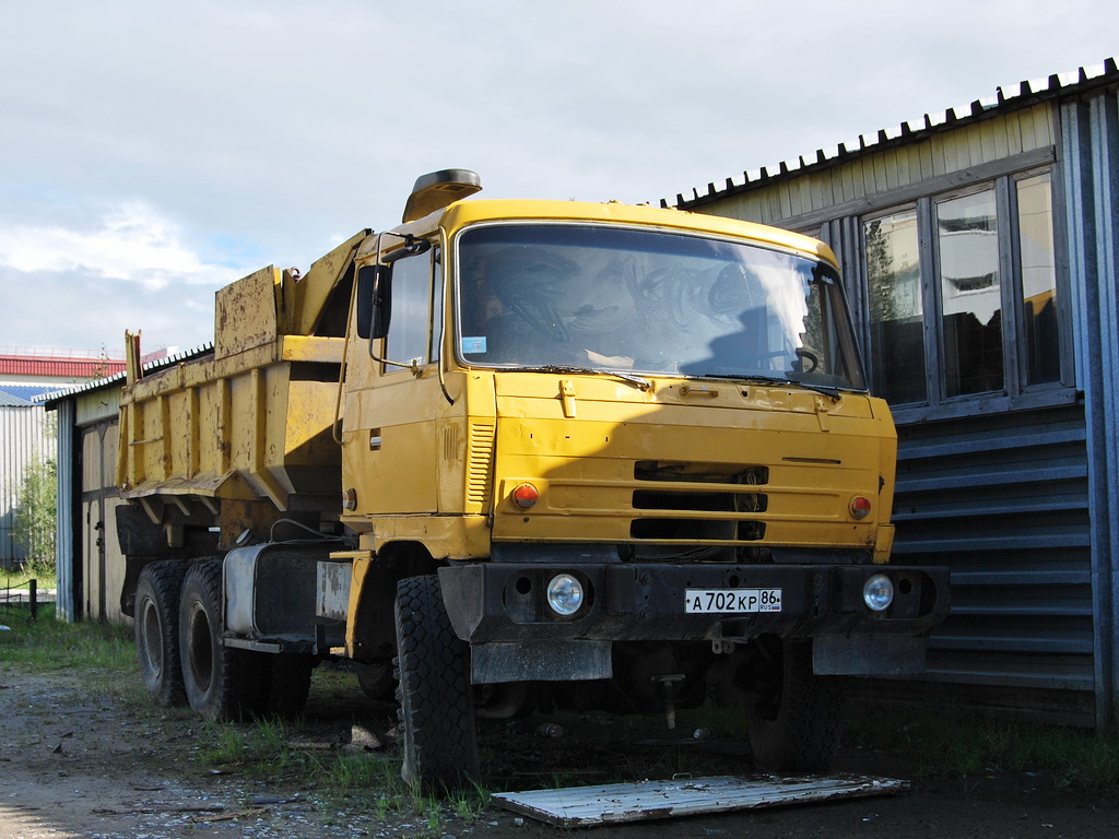 Ханты-Мансийский автоном.округ, № А 702 КР 86 — Tatra 815 S1