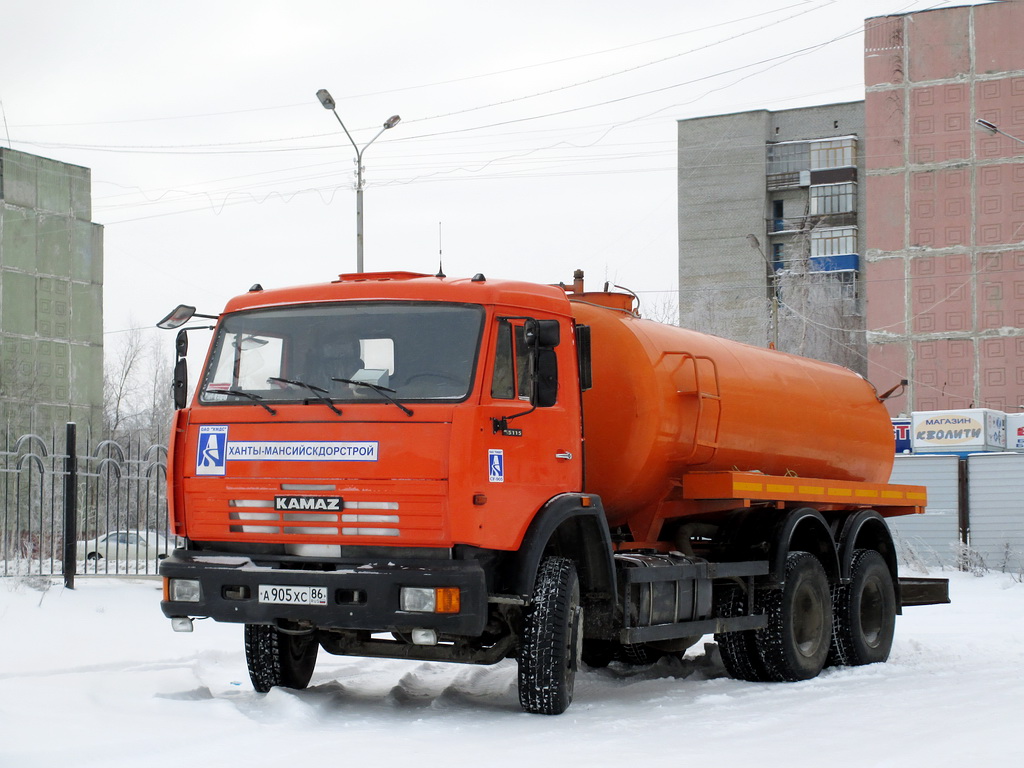 Ханты-Мансийский автоном.округ, № А 905 ХС 86 — КамАЗ-65115-62