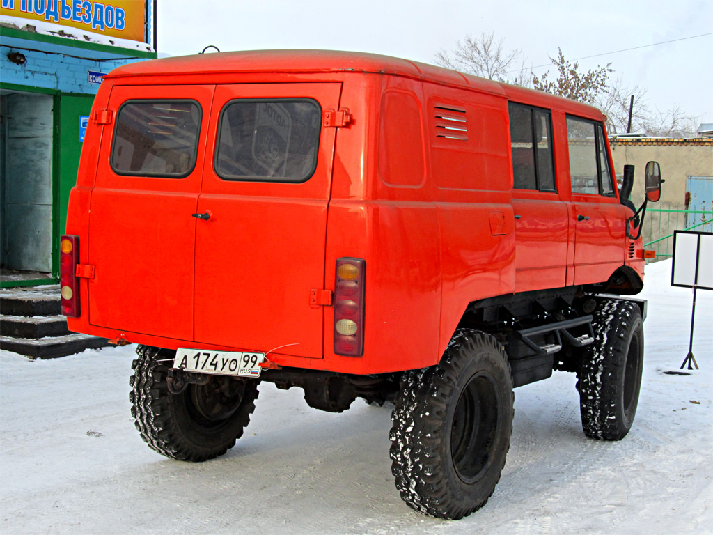 Алтайский край, № А 174 УО 99 — Mercedes-Benz Unimog (общ.м)