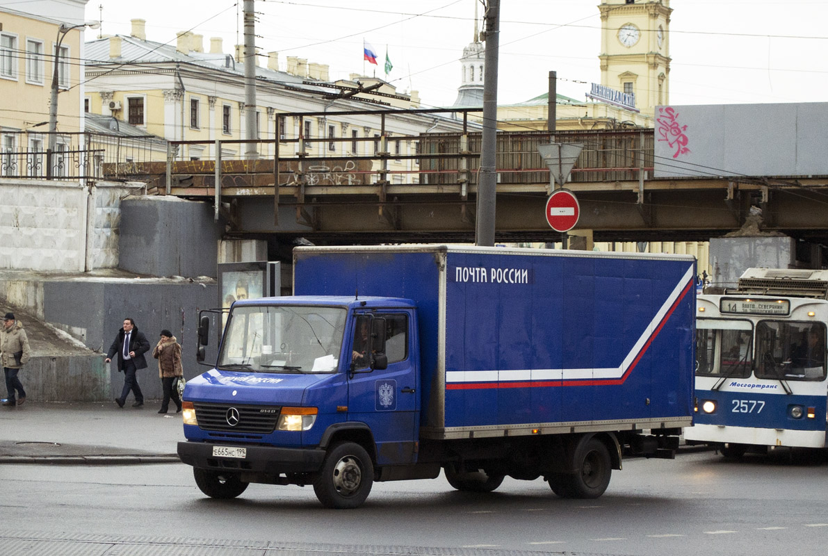 Москва, № Е 665 НС 199 — Mercedes-Benz Vario 814D