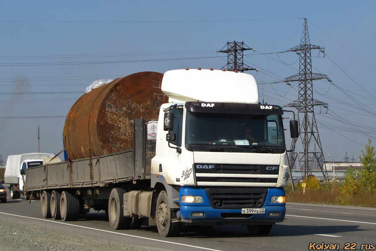 Алтайский край, № Е 399 РЕ 22 — DAF CF85 FT