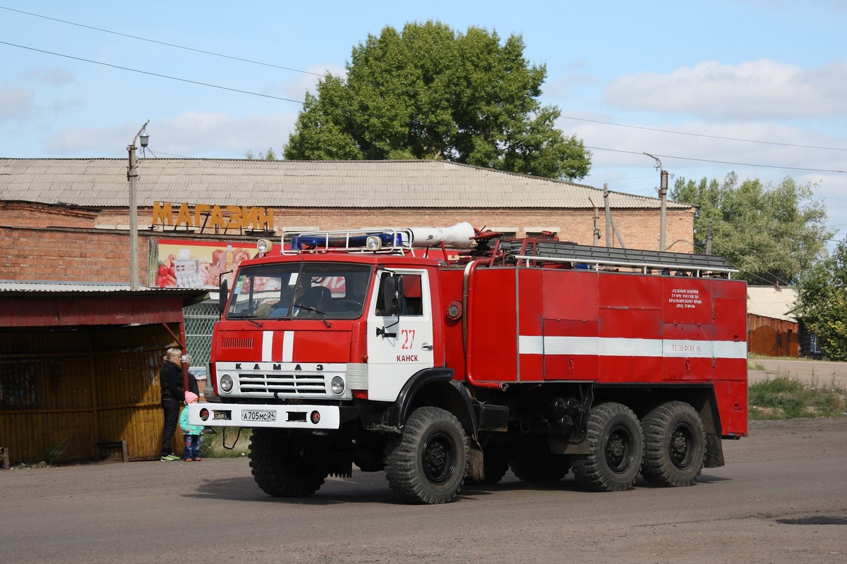 Красноярский край, № А 705 МС 24 — КамАЗ-4310