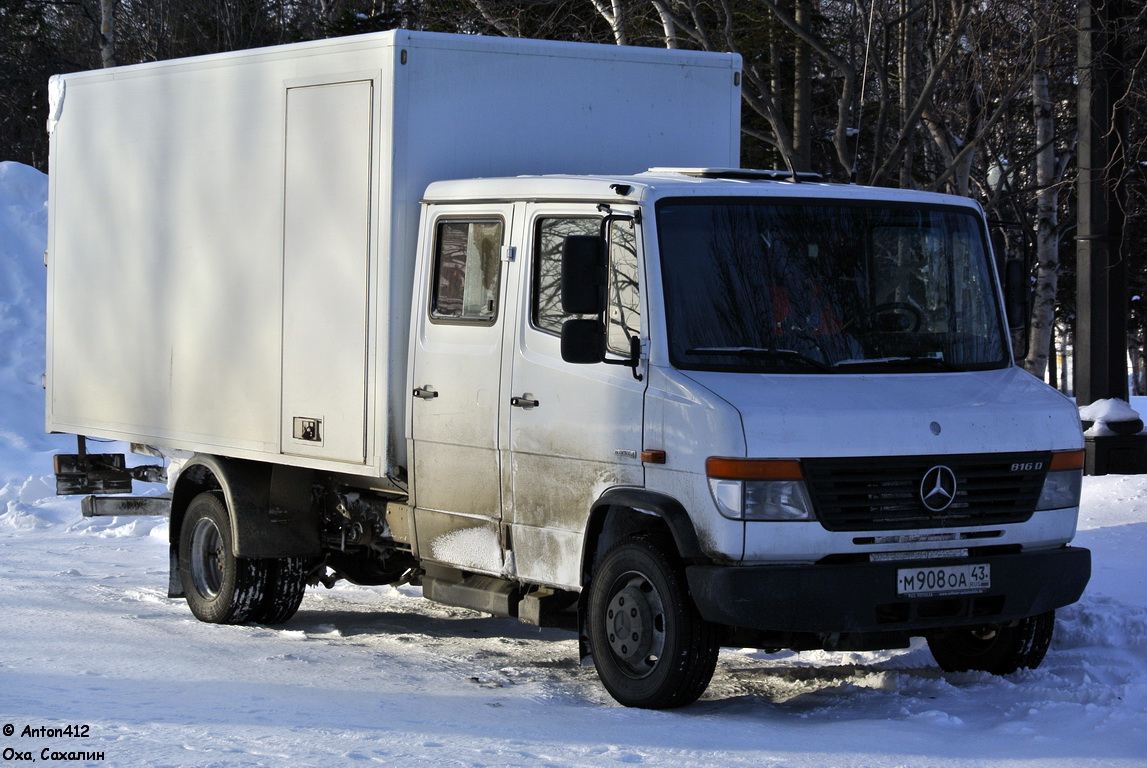 Кировская область, № М 908 ОА 43 — Mercedes-Benz Vario (общ.м)