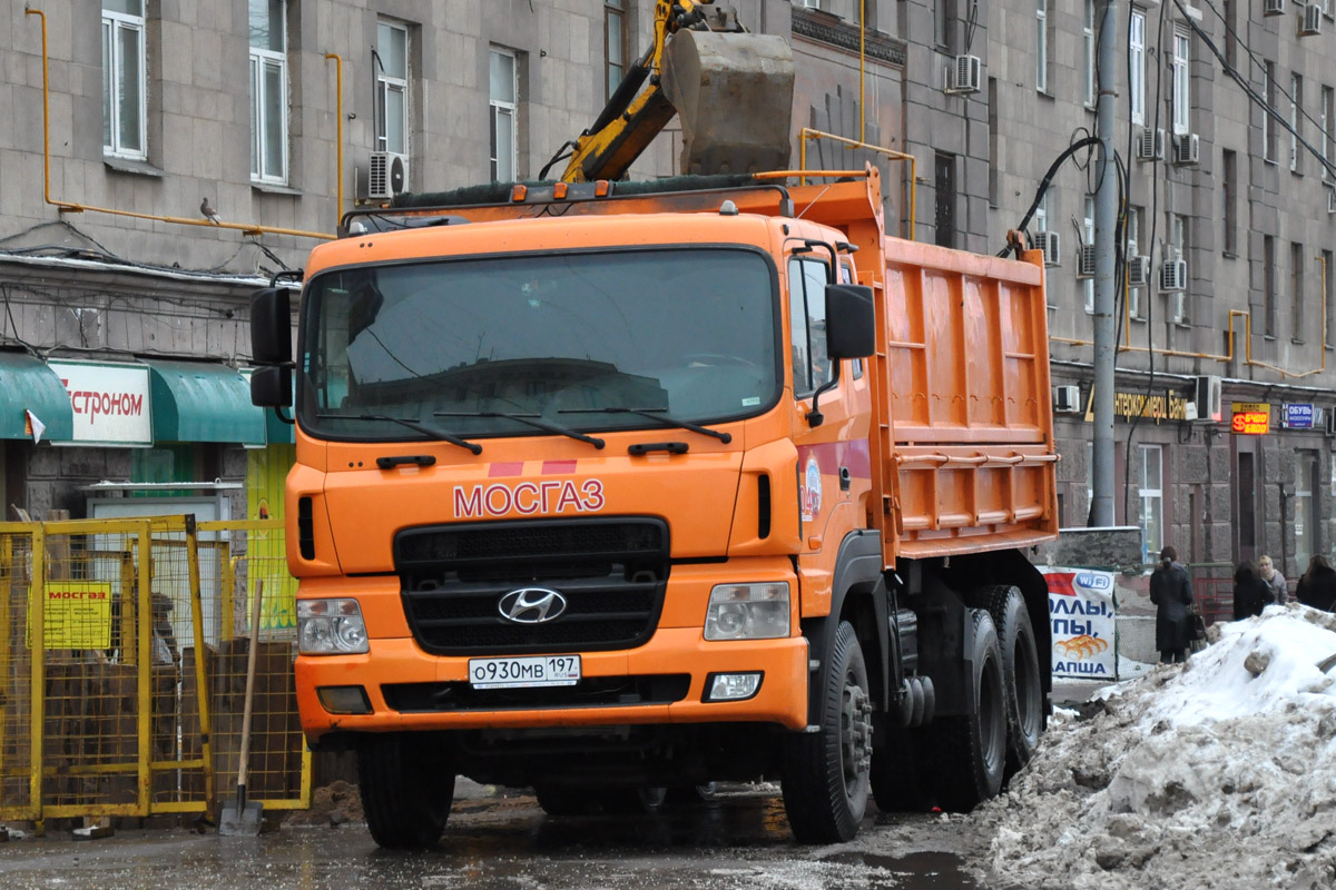 Москва, № О 930 МВ 197 — Hyundai Power Truck HD270