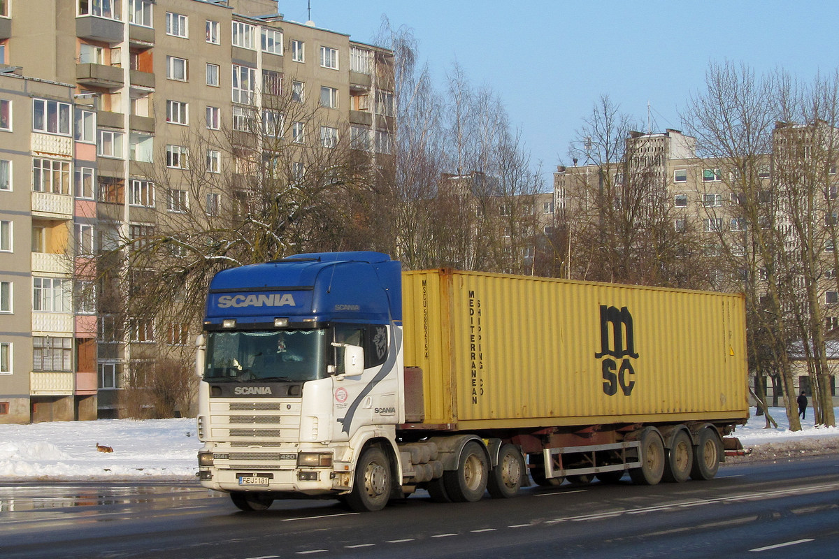 Литва, № FEJ 131 — Scania ('1996) R124L