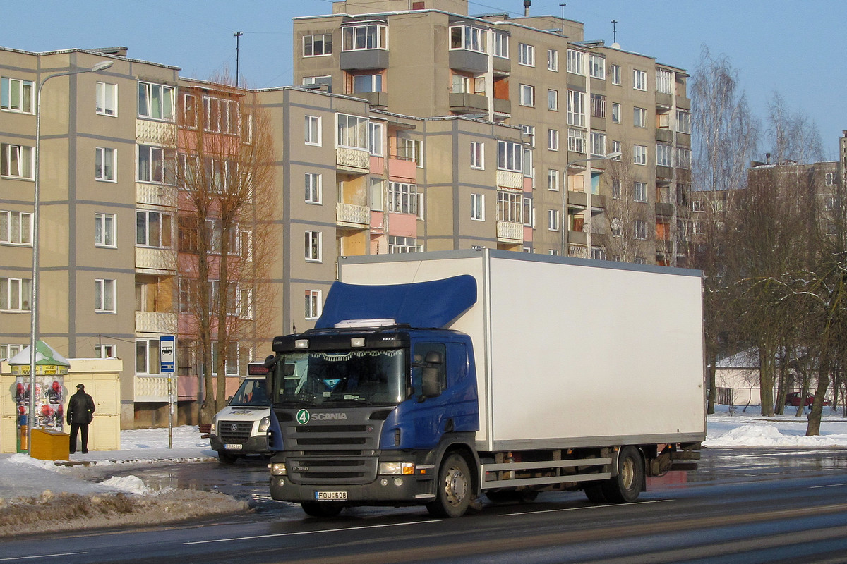 Литва, № FOJ 608 — Scania ('2004) P380