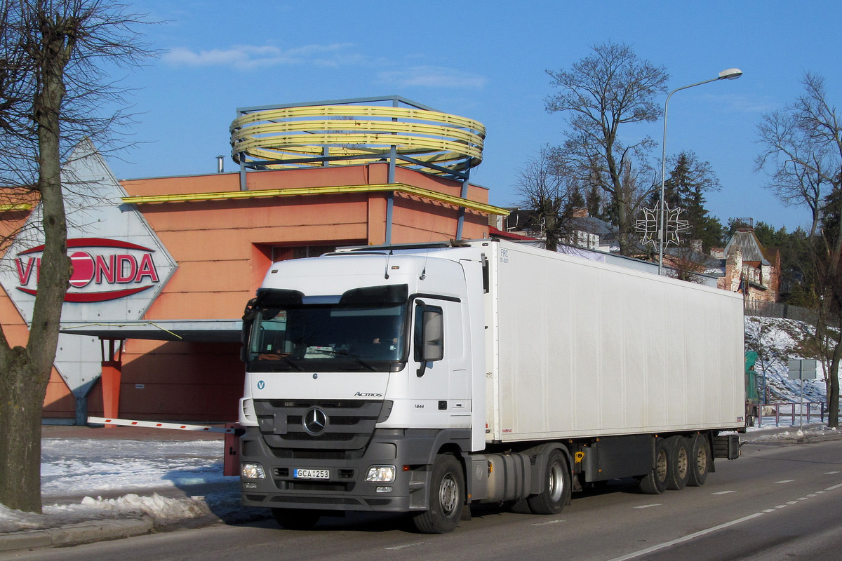 Литва, № GCA 253 — Mercedes-Benz Actros ('2009) 1844