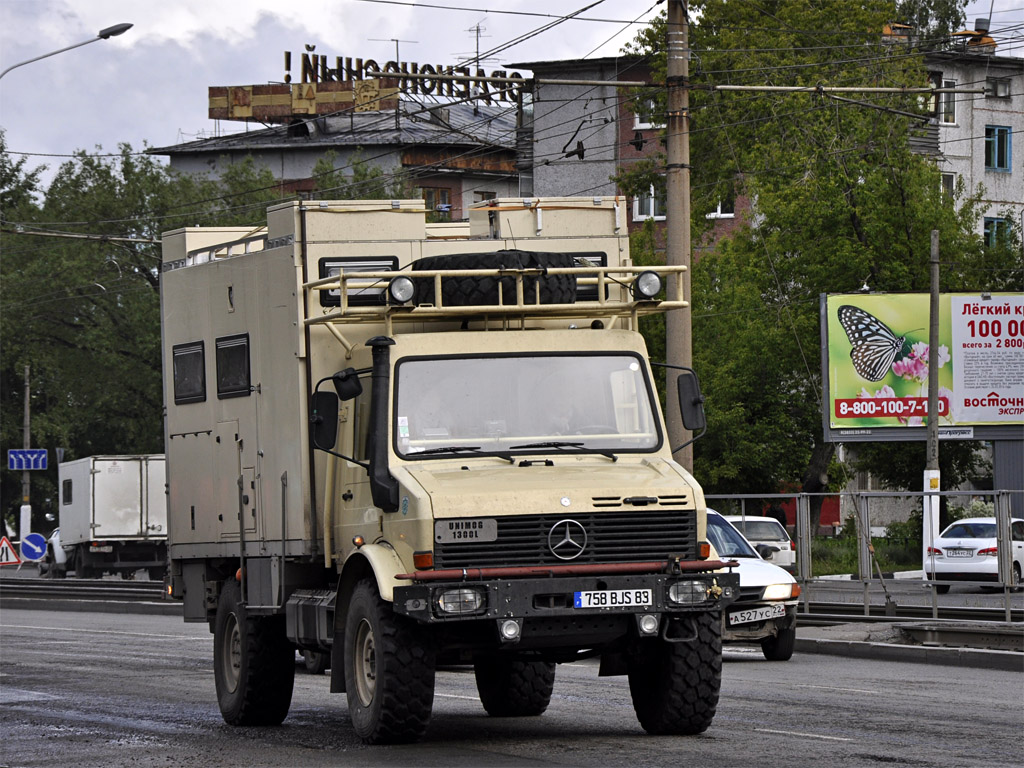 Франция, № 758 BJS 83 — Mercedes-Benz Unimog (общ.м)