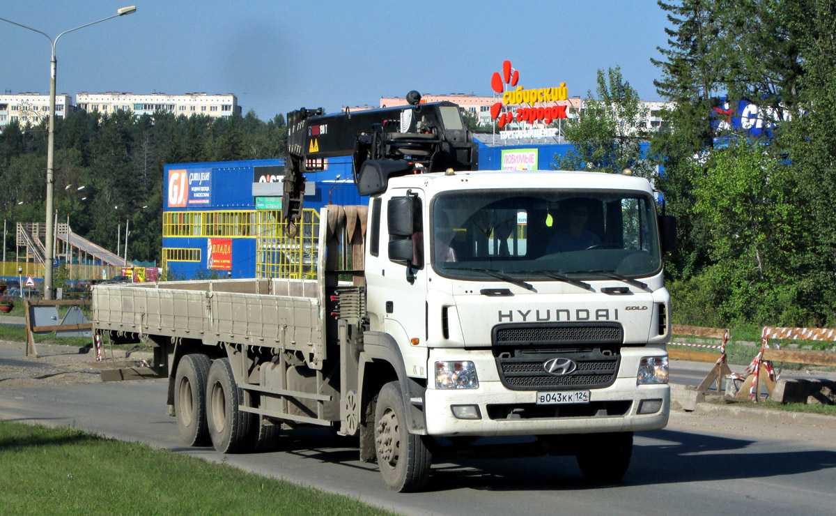 Красноярский край, № В 043 КК 124 — Hyundai Power Truck HD260