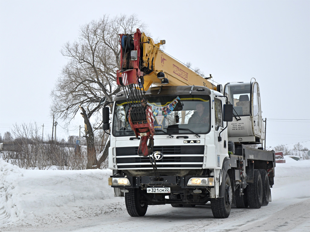 Алтайский край, № Р 321 СМ 22 — БАЗ-7941