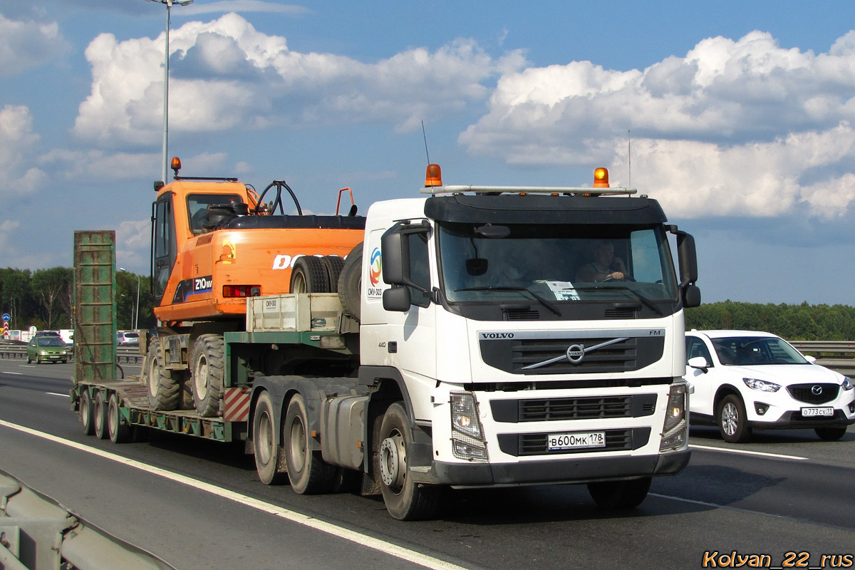 Санкт-Петербург, № В 600 МК 178 — Volvo ('2010) FM.440; Санкт-Петербург — Разные фотографии (Спецтехника)