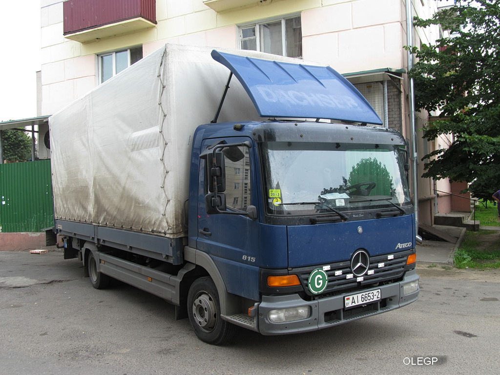 Витебская область, № АІ 6653-2 — Mercedes-Benz Atego 815