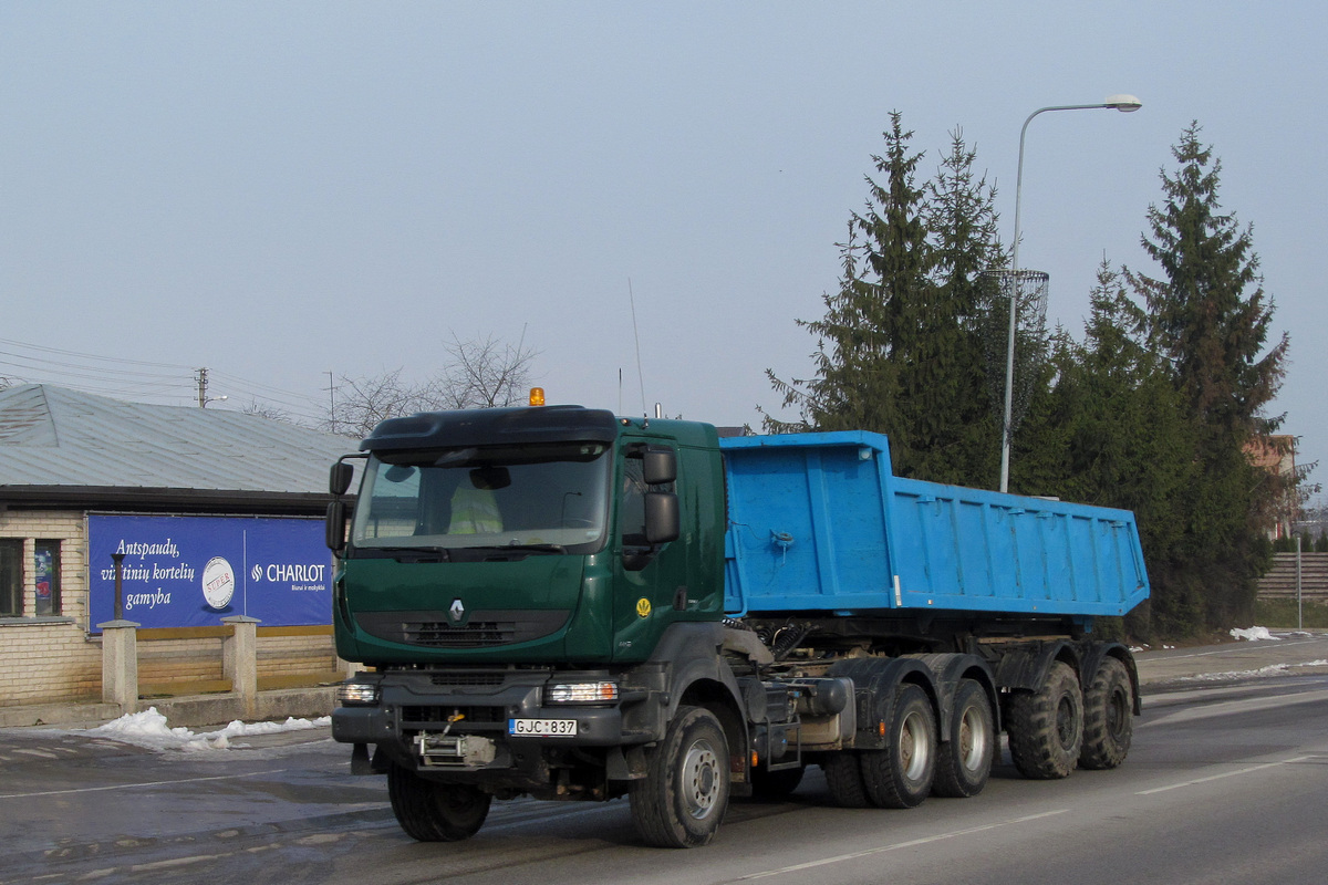 Литва, № GJC 837 — Renault Kerax