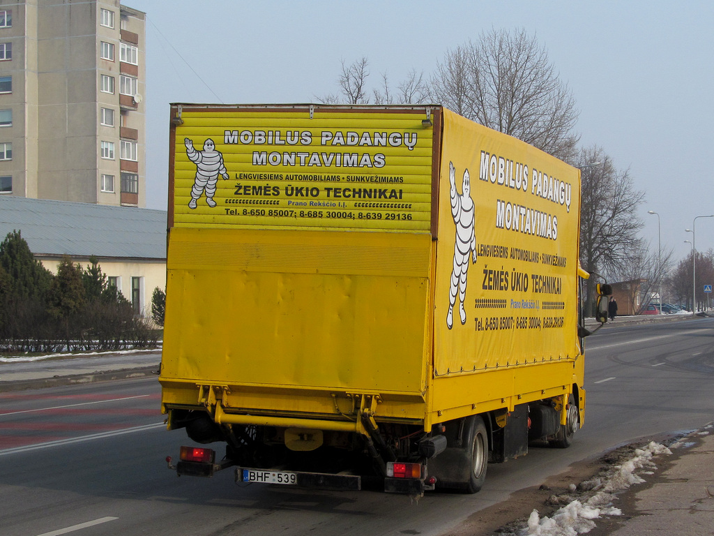 Литва, № BHF 539 — IVECO EuroCargo ('1991)