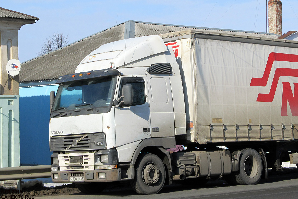 Смоленская область, № М 158 ММ 67 — Volvo ('1993) FH12.420