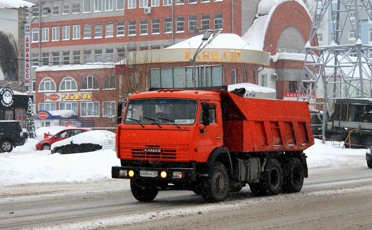 Томская область, № В 656 ХС 70 — КамАЗ-55111-15 [55111R]