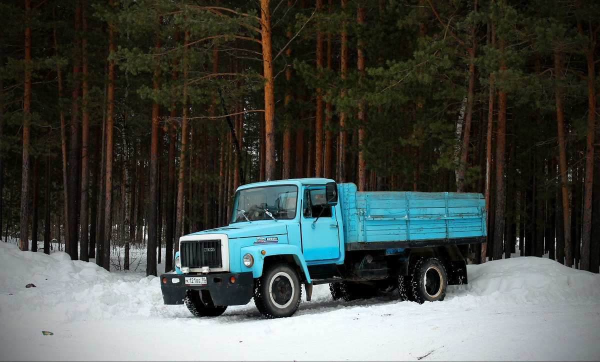 Томская область, № К 121 ВЕ 70 — ГАЗ-3307