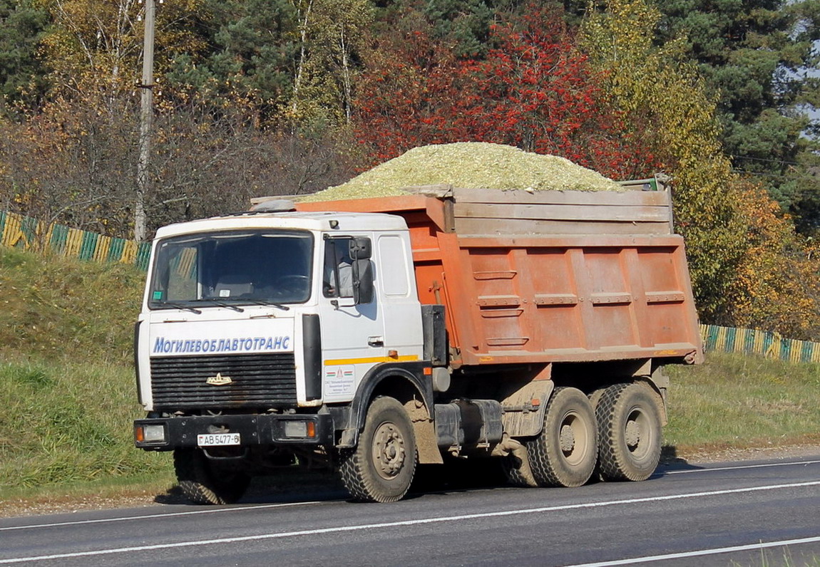 Могилёвская область, № АВ 5477-6 — МАЗ-5516 (общая модель)