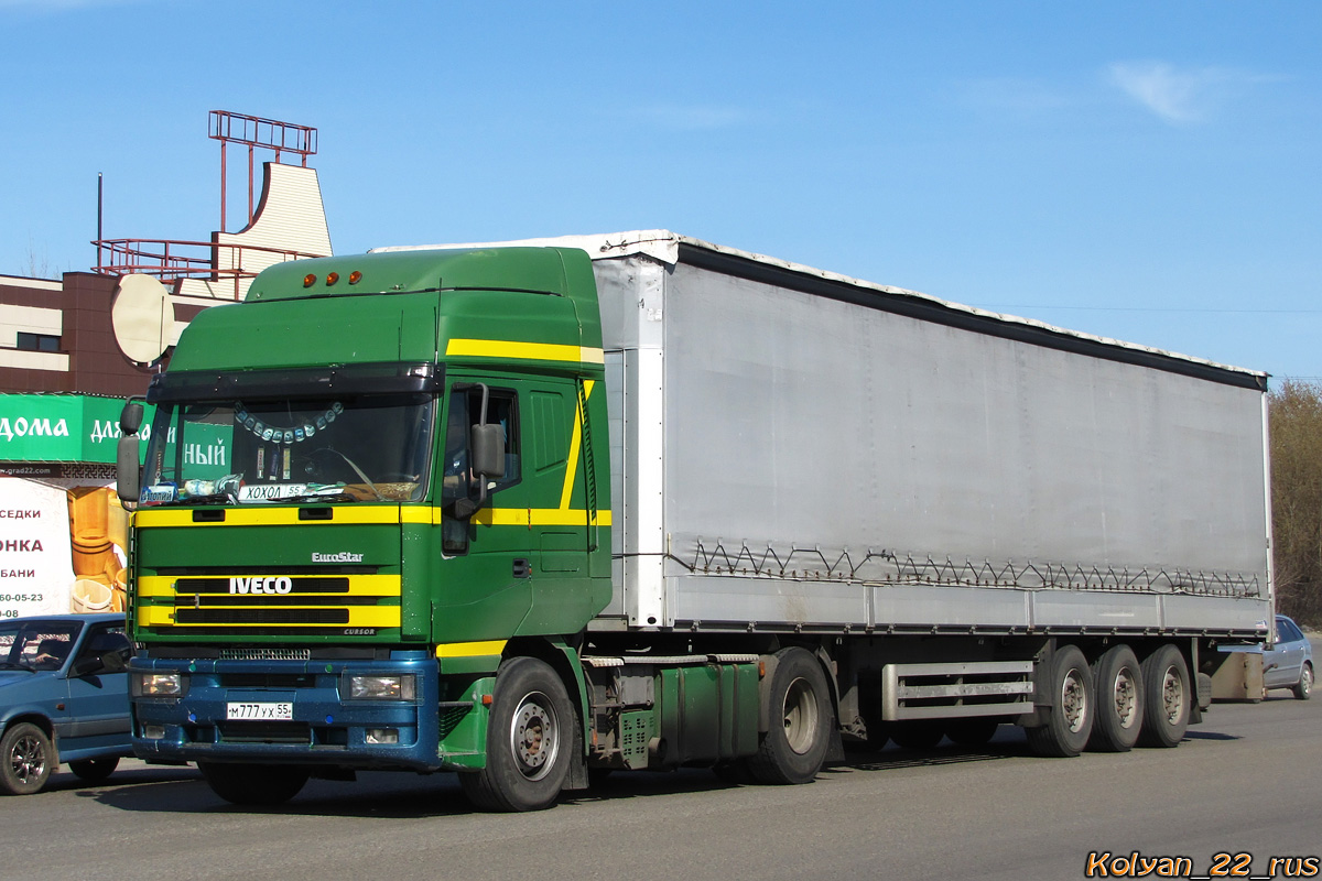 Омская область, № М 777 УХ 55 — IVECO EuroStar