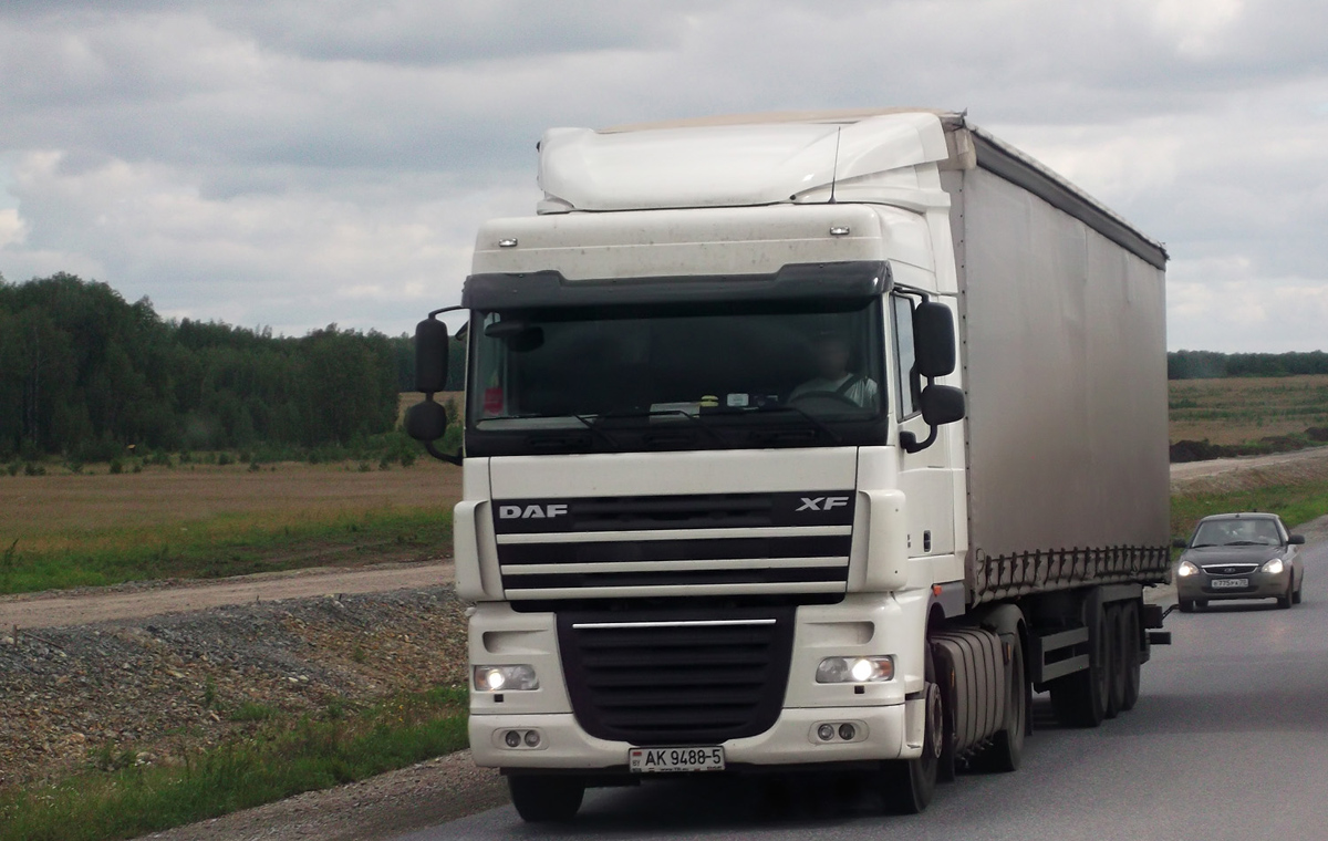 Минская область, № АК 9488-5 — DAF XF105 FT