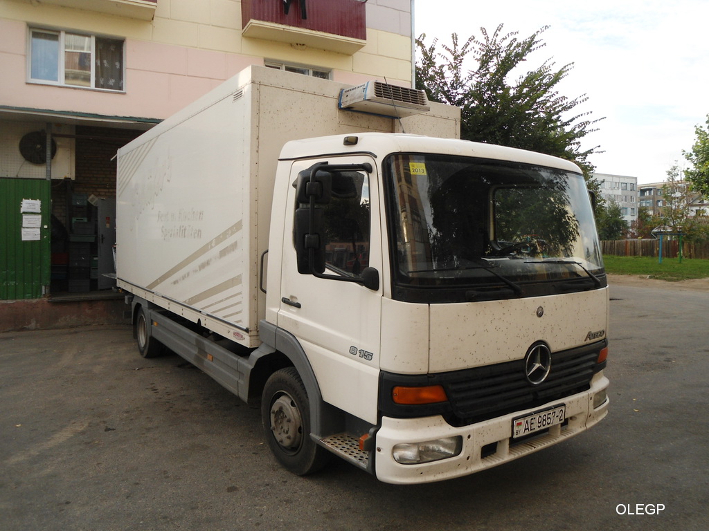 Витебская область, № АЕ 9857-2 — Mercedes-Benz Atego 815