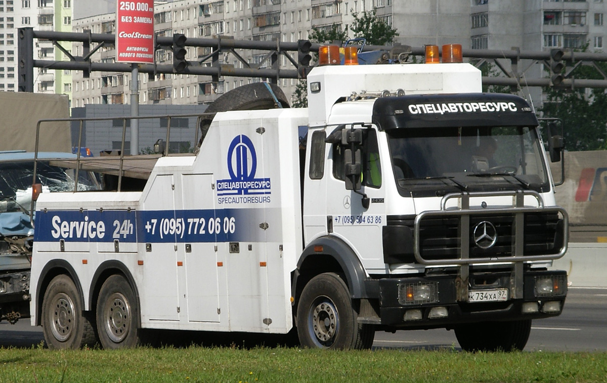 Москва, № К 734 ХА 97 — Mercedes-Benz SK 2435