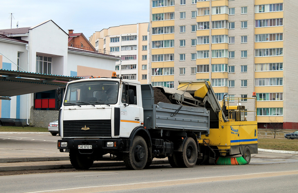 Минская область, № АЕ 9732-5 — МАЗ-5551 (общая модель)